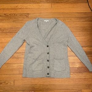 Madewell Wool Grey Cardigan